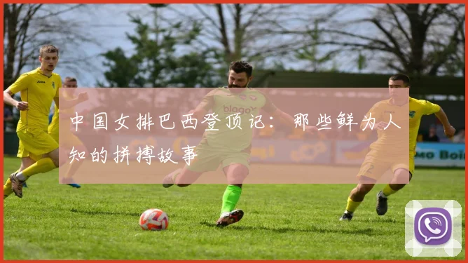 中国女排巴西登顶记:那些鲜为人知的拼搏故事
